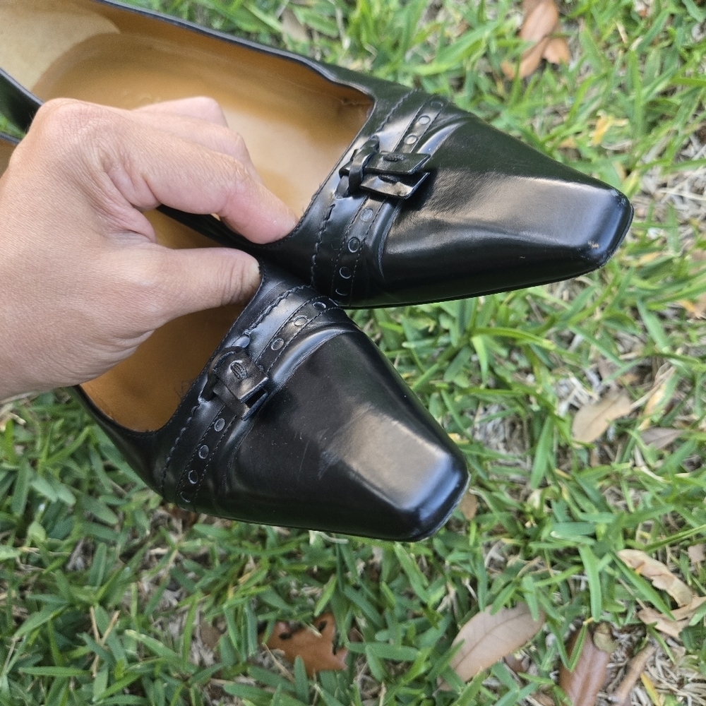 Gucci Classic Women's Mid-Heel Brown Leather Pump, Size 9B - Picture 8 of 13